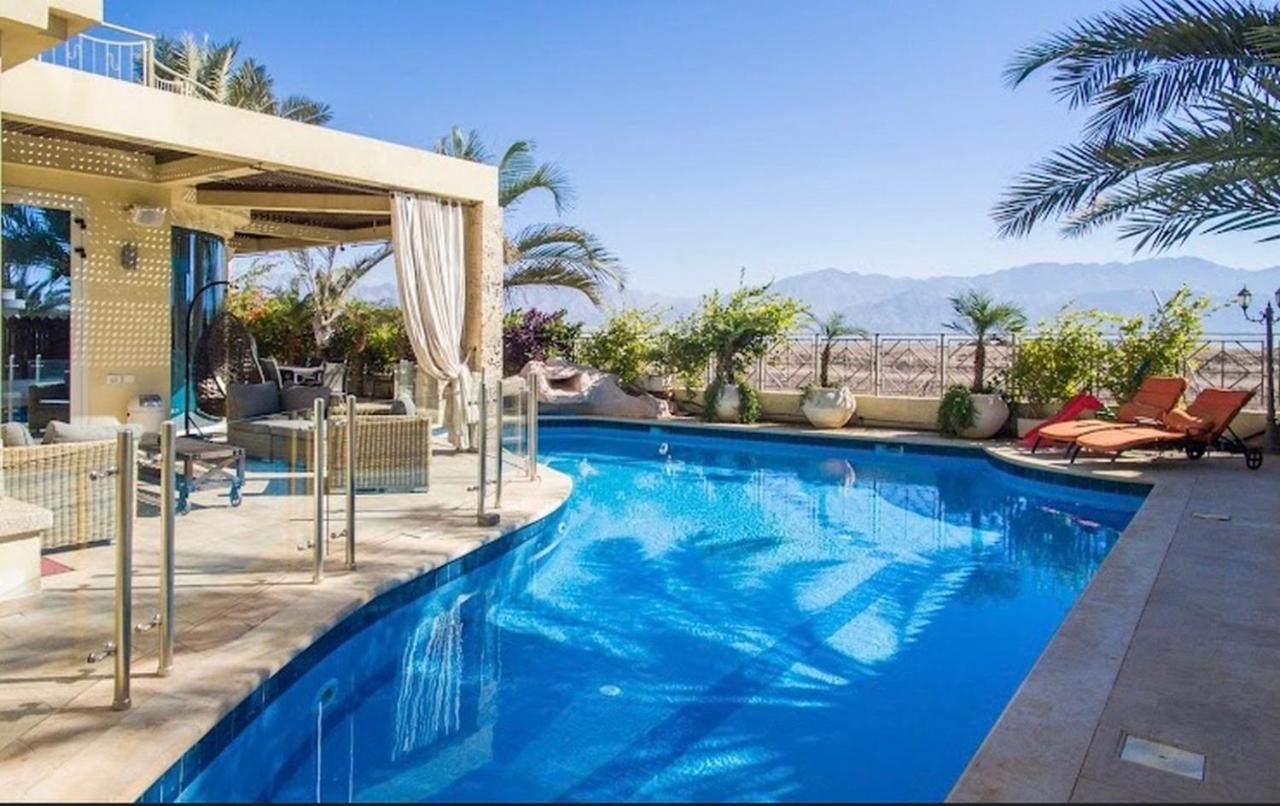 Villa Family Eilat With Heated Pool Buitenkant foto